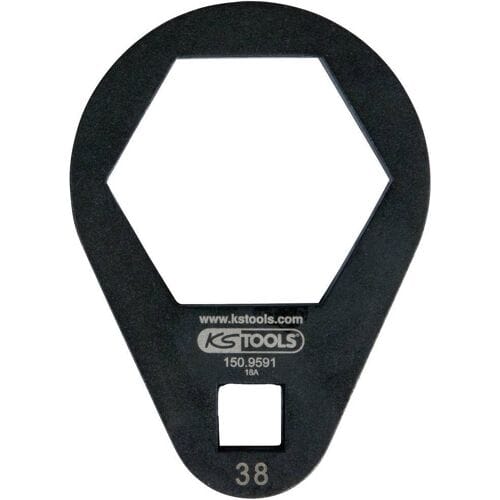 KS Tools 150.9591 Insteekringsleutel 38.0 mm
