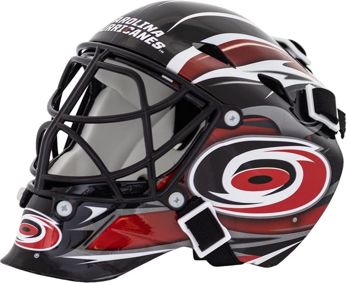 Mini IJshockey Keeperhelm Verzamelaar - NHL Team Logo Stijl