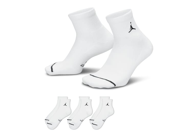 Jordan Everday Ankle 3er Pack Sokken Wit K100