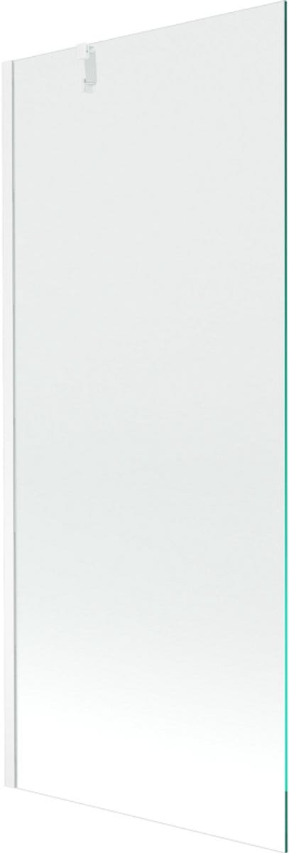 Mexen Next badwand 1-delig 80 x 150 , transparant, wit - 895-080-000-00-00-20