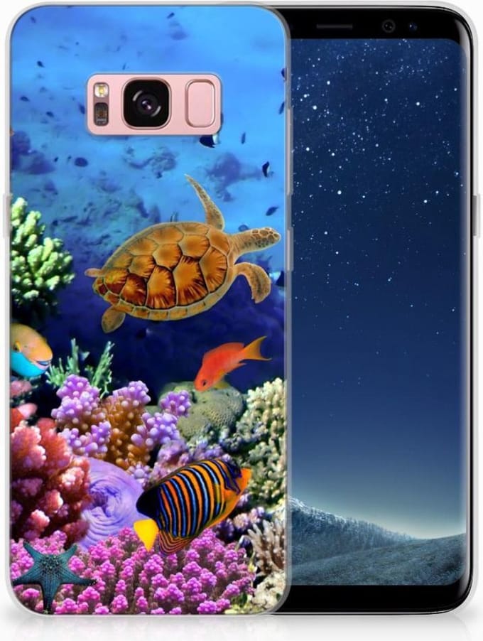 Samsung Galaxy S8 TPU Hoesje Vissen