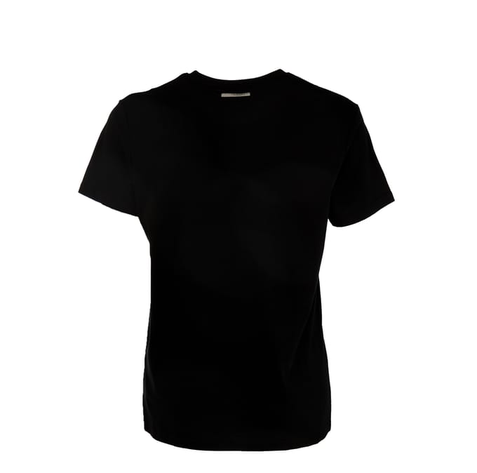Heren-T-shirt met ronde hals en logo