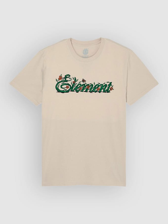 Element Brambles T-shirt Met Korte Mouwen Beige L Man