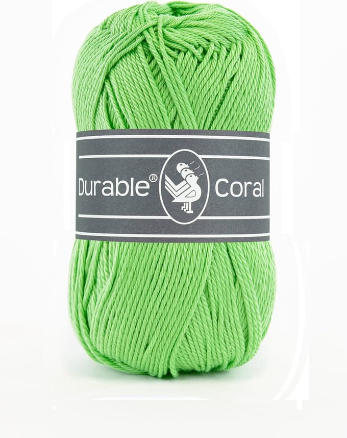 Durable Coral - 2155 apple green - Gemerceriseerd Katoen Garen
