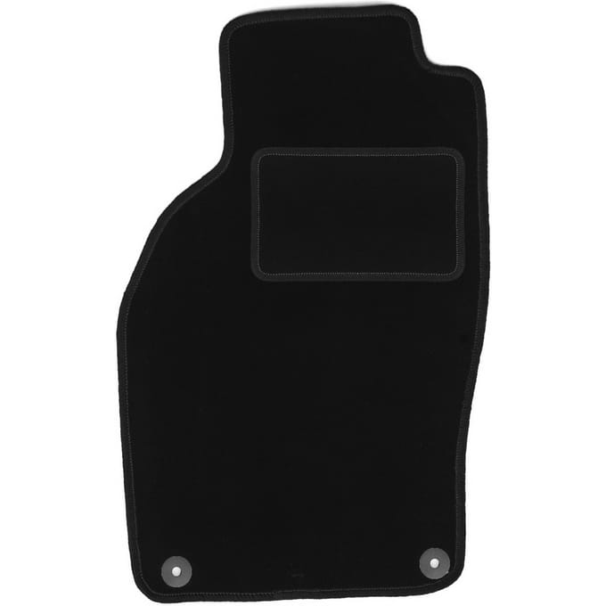 Bestuurdersmat zwart voor: Saab 9-3 I cabrio (1998-2003)