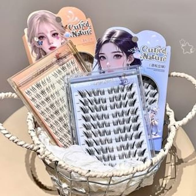 Gege Bear - BUY 3 GET 40% OFF - Korean-style Daily Glue-free False Eyelashes - 6 Types #3 Tail Fox