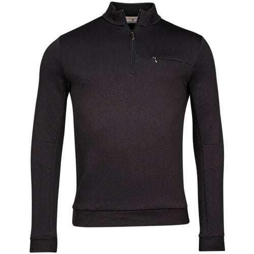 Thomas Maine Trui Sweatshirt Half Zip Doubleface Navy / male