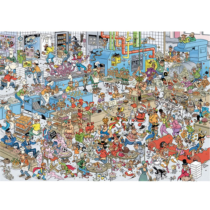 Jan van Haasteren De Bakkerij - Puzzel 1000 stukjes volwassenen - Legpuzzels