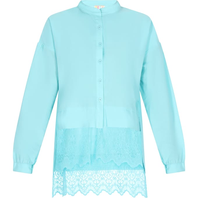 IZIA Blouse Dames aqua