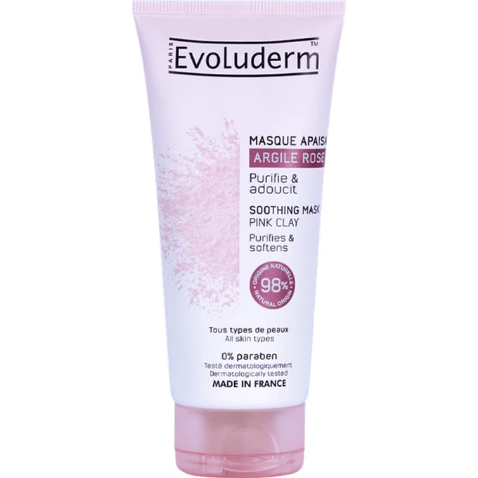 Evoluderm Soothing Mask Pink Clay 100 ml