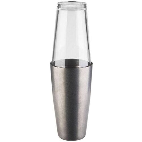 GGM Gastro (6 Stück) Boston Shaker - 2-teiliges Set - Edelstahl - 0,7 Liter