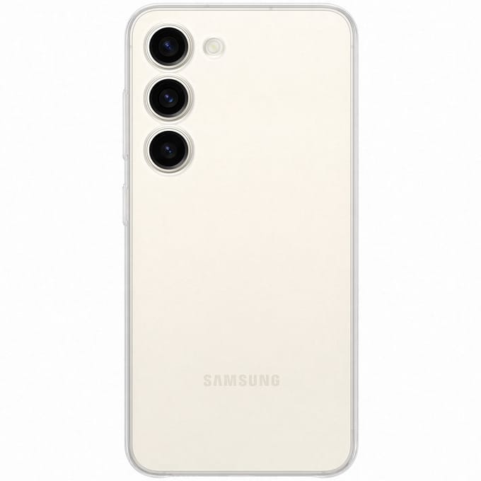 Originele Clear Hardcase Backcover voor de Samsung Galaxy S23 - Transparant