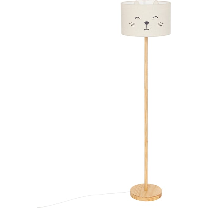 Eazy Living Vloerlamp Chat Wit