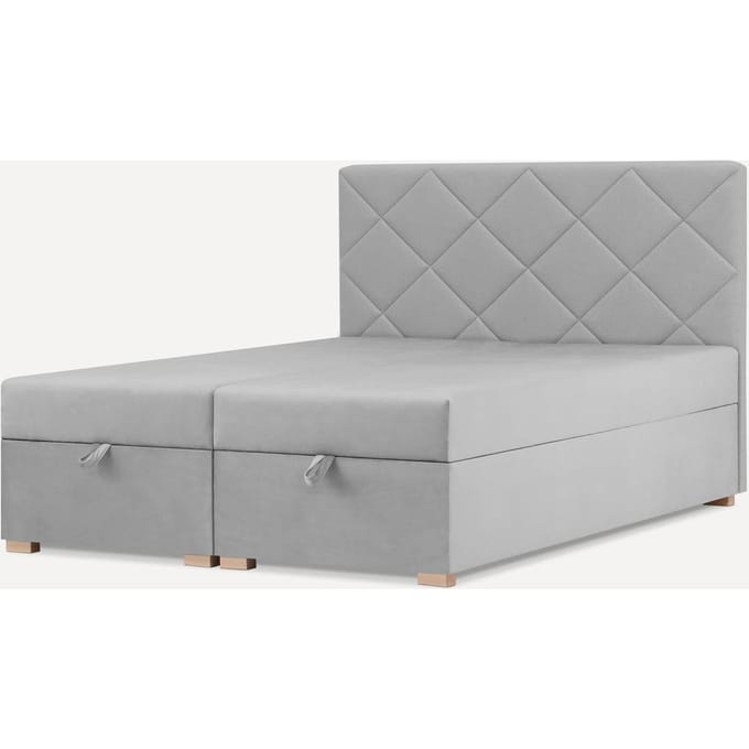 Boxspring Checker met relaxfunctie 160 x 200 cm | NADUVI Collection