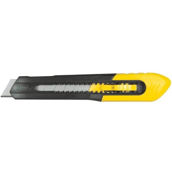 Afbreekmes Stanley SM 18mm antichoc blister à 1 stuk