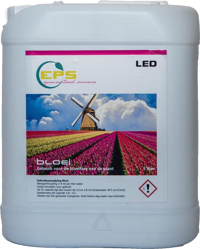 EPS LED bloei plantenvoeding voor de kweek onder LED licht, 5 liter
