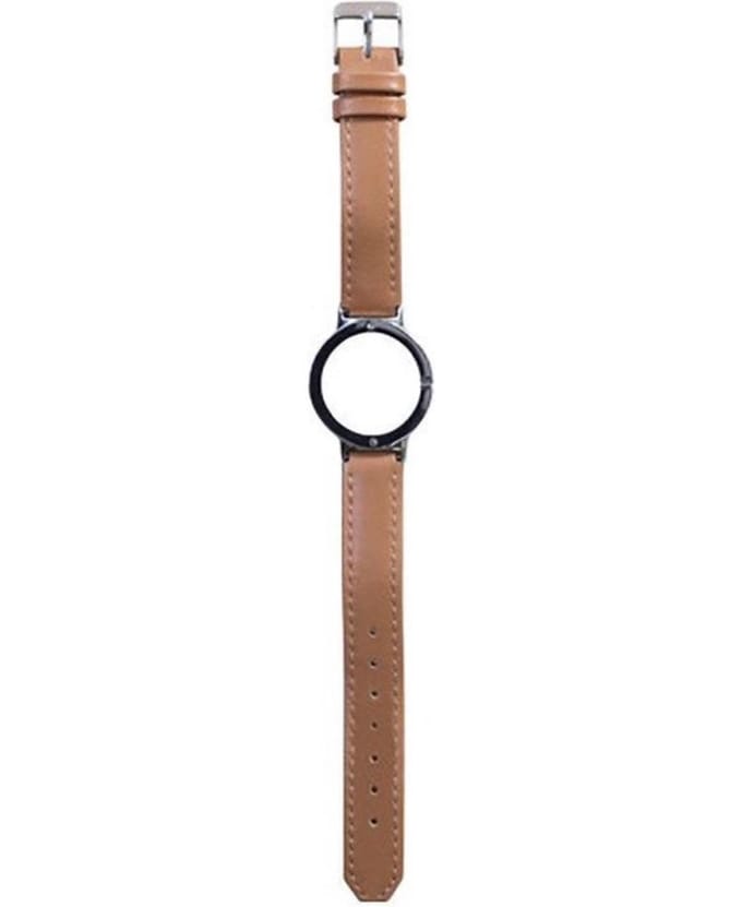 JU'STO J-WATCH bandje Leather Light Brown - GRANDE