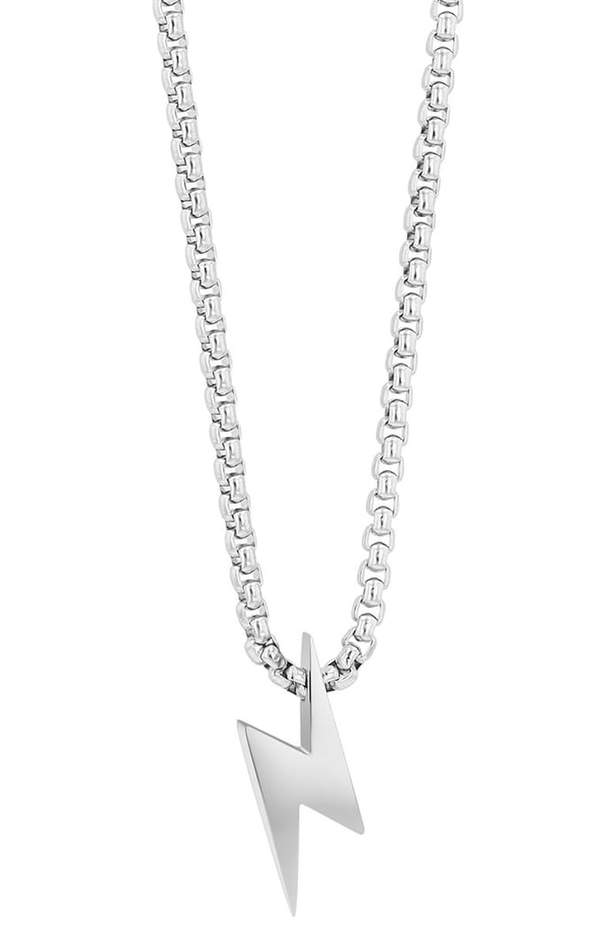 AKZENT Akzent unisex ketting met hanger Éclair, duurzaam