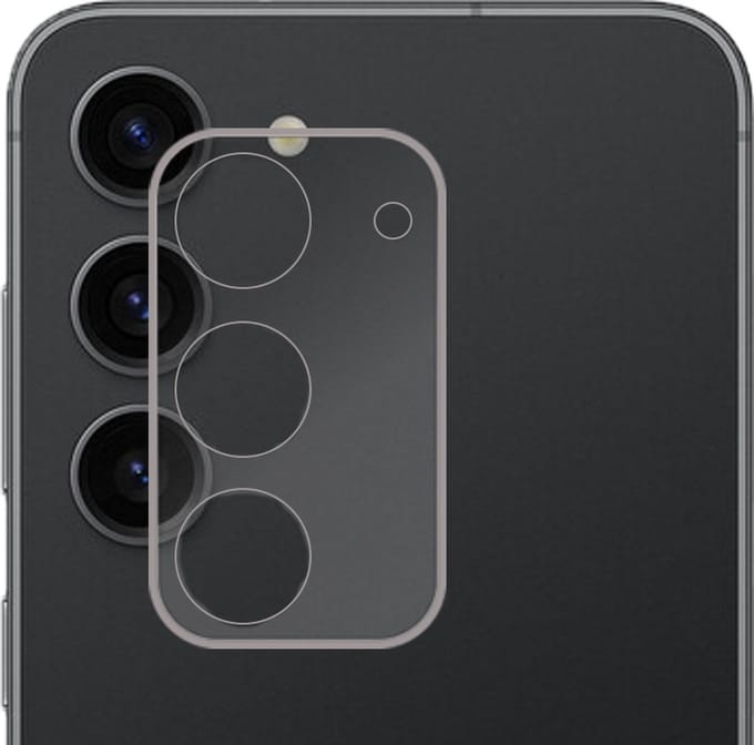 Camera Lens Protector - Geschikt voor Samsung Galaxy S23 Plus - Extra Sterk - Gehard Glas - Camera Screenprotector - Beschermglas - Tempered Glass - Screen Protector