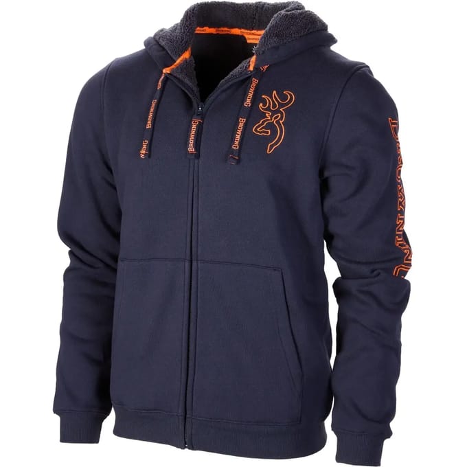 Hooded sweatshirt met rits Browning Snapshot warm