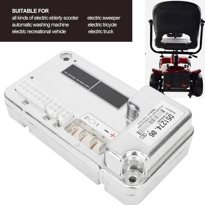 PG Controller voor Scootmobiel Elektrische Fiets Rolstoel Controller AccessoireD51274.06 90A 70A white