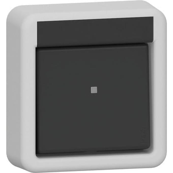 Gira IP44 Twee-Pole Opbouw Schakelaar Grijs - 310235