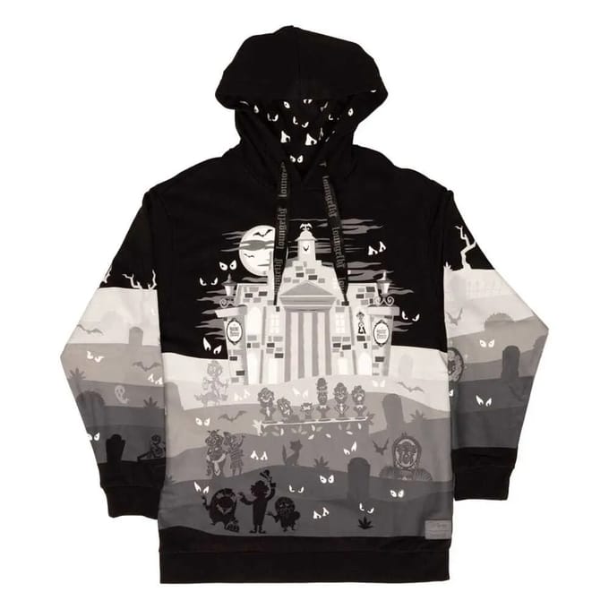 Loungefly Disney by Loungefly hooded jacket Haunted Mansion Size S Sweaters