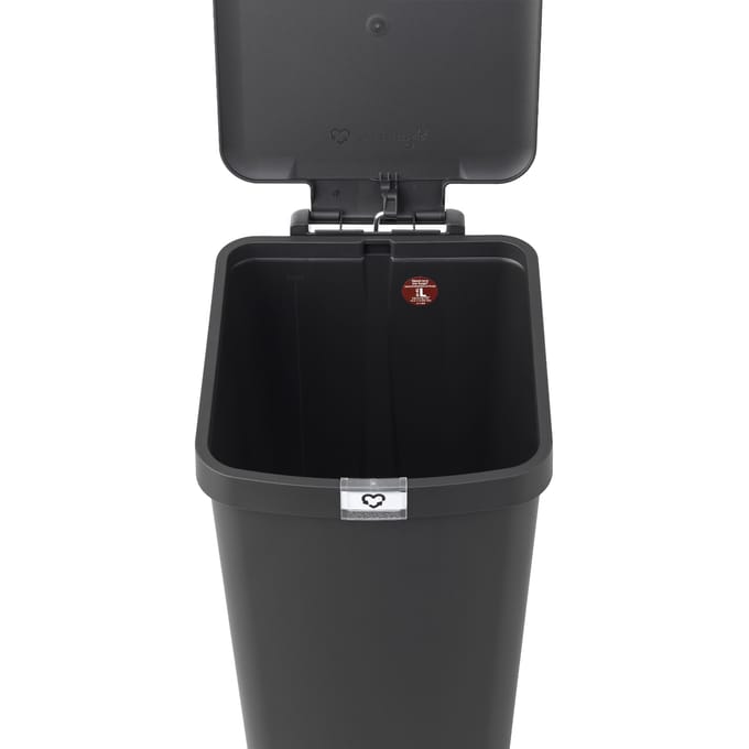 Brabantia StepUp Prullenbak - 40 l - Dark Grey