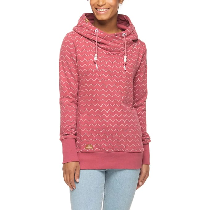 Dames Hoodie Ragwear Gripy Zig Zag