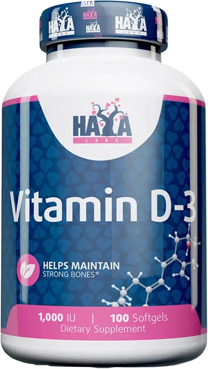 Vitamin D-3 1000 IU - 100 softgels