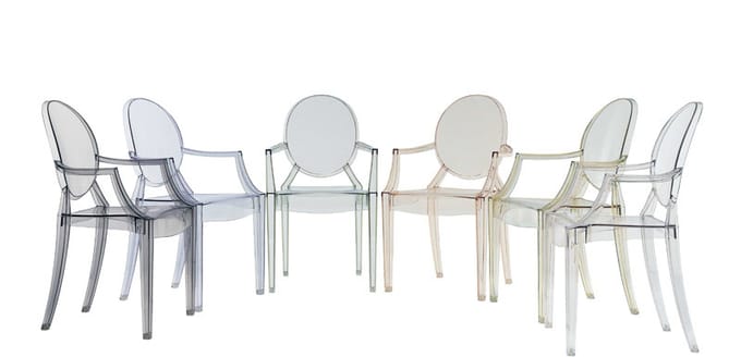 Kartell Louis Ghost Chair Stoel Kristal