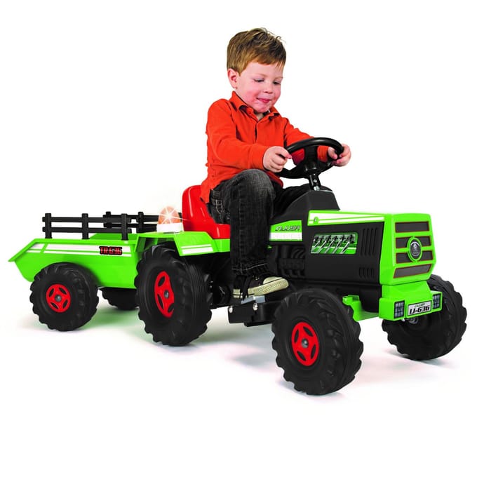 Injusa Basis Elektrische Kindertractor 6v Groen