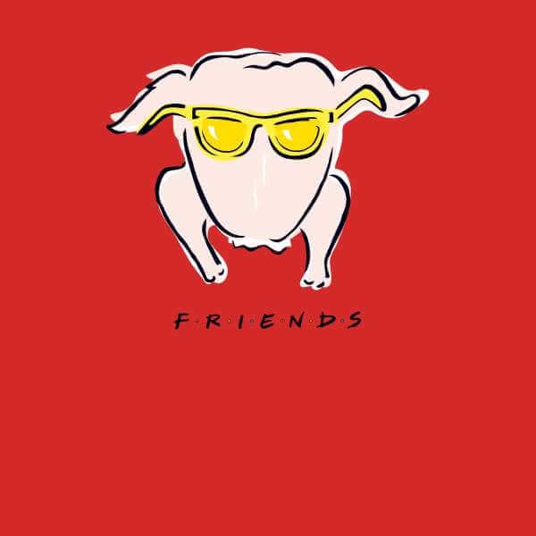 Friends Turkey trui - Rood - L