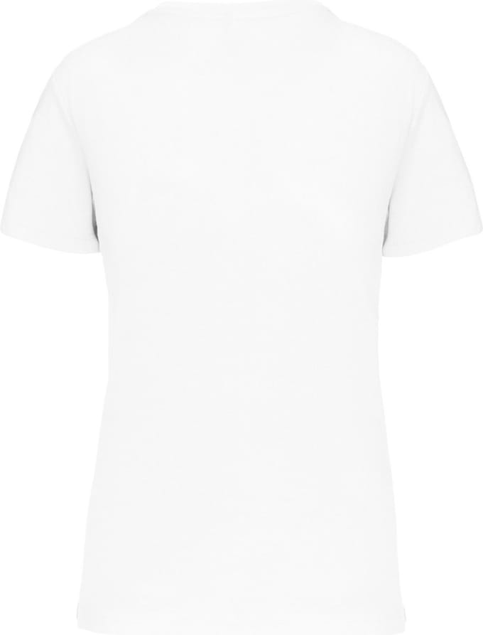 Kariban Dames-t-shirt BIO150 IC V-hals K3029IC - White - M