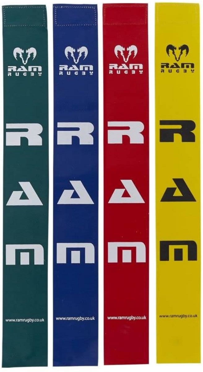 Rugby Tags - Tag Rugby - Duurzaam PVC - 20 Tags zonder Riem - Rood