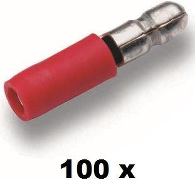 Cimco rondsteker geisoleerd 0,5-1mm2 zak 100