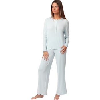 Pyjama-sets Admas Pyjama broek top lange mouwen Romantic