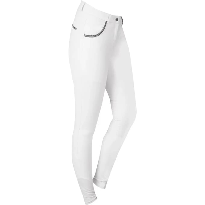 Horka Rijbroek Nicola Dames Nylon Wit Maat 44
