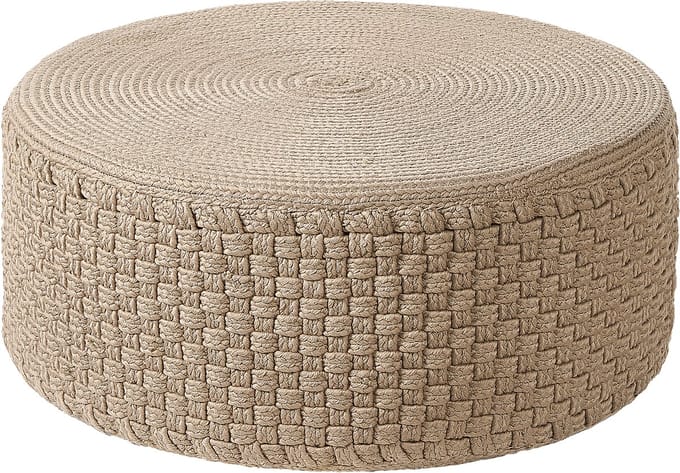 MITHI - Buitenpoef - Beige - Synthetisch materiaal