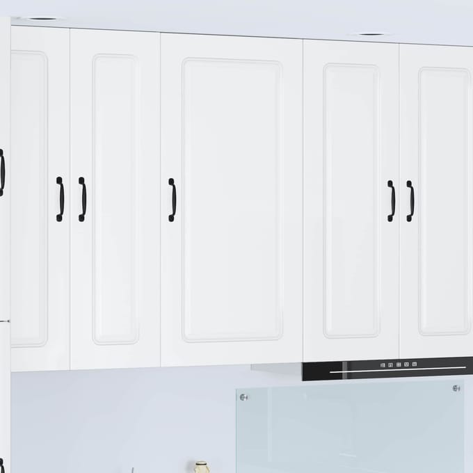 vidaXL - Vaatwasserpaneel - Kalmar - Hoogglans - wit - 50 - x - 31 - x - 100 - cm