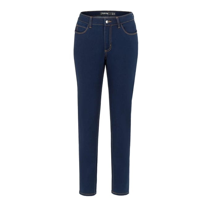 Firetrap Skinny jeans voor dames met middelhoge taille (Marine)