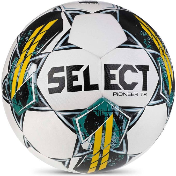 Select Pioneer Tb V23 Trainingsbal - Wit / Groen / Geel | Maat: 4