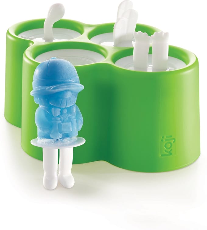 Koji Icelolly Pop Maker - Safari - Groen