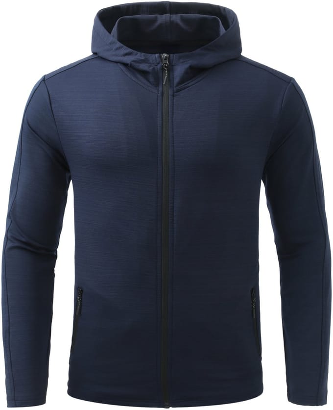 YOUTHUP Heren Capuchon Fleece Sportjas - Winddicht - M
