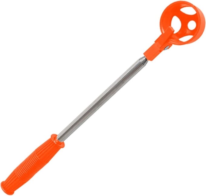 Bovista Golfbalhengel - Golfhengel - Uitschuifbaar - Ball Retriever - Golf Accessoires - Oranje