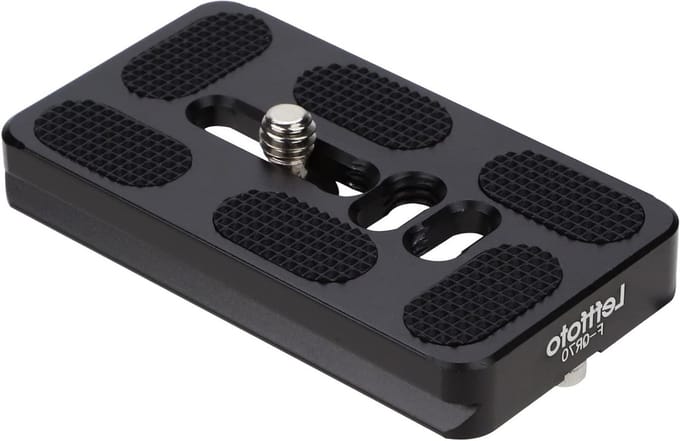 Universele 70mm Quick Release Plaat voor Statief en Ballhead