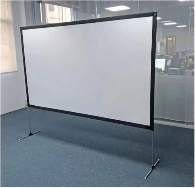 Projectiescherm - 4K Scherm - Buitenfilms - Anti-kreuk - 100 inch - Wit