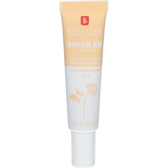 Erborian BB & CC Creams Super Crème au Ginseng SPF 20 Getinte dagcrèmes Dames 15 ml