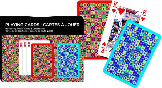 Piatnik Dots Speelkaarten - Double Deck