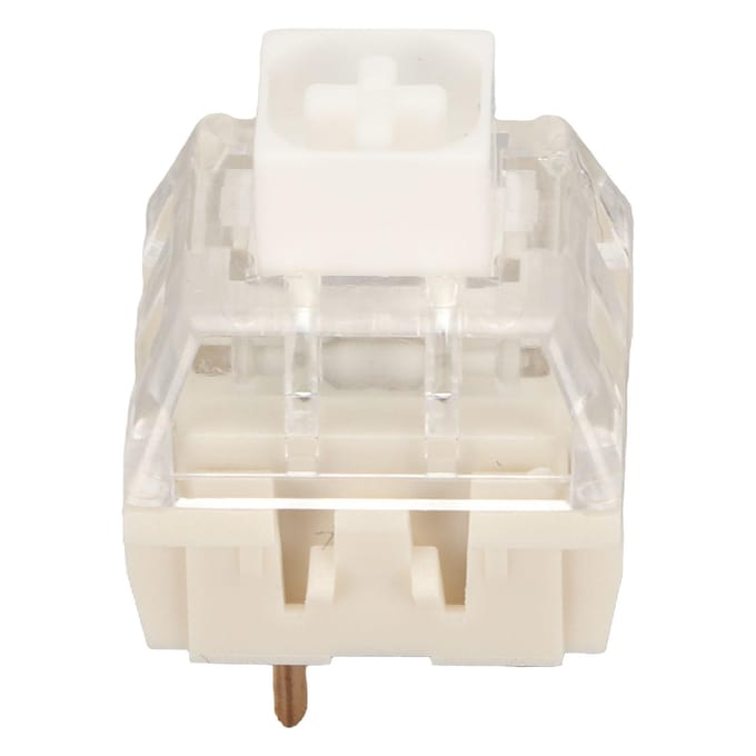 30 stuks Mechanische Toetsenbord Schakelaars Waterdicht Achtergrondverlichting DIY Toetsenbord Schakelaar voor het Aanpassen van Toetsenborden Type 2 white